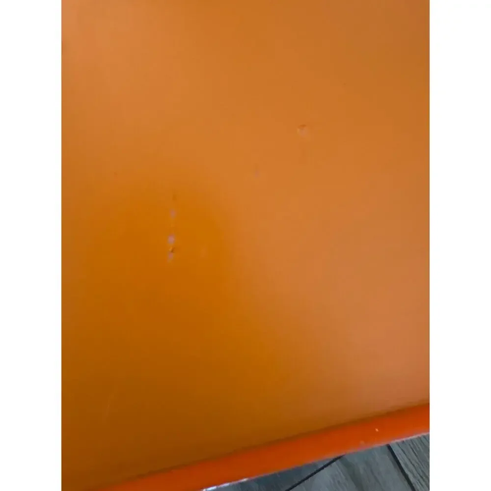 Commercial Channel Letter A Storefront Sign 22” SSC Lighted Orange salvaged